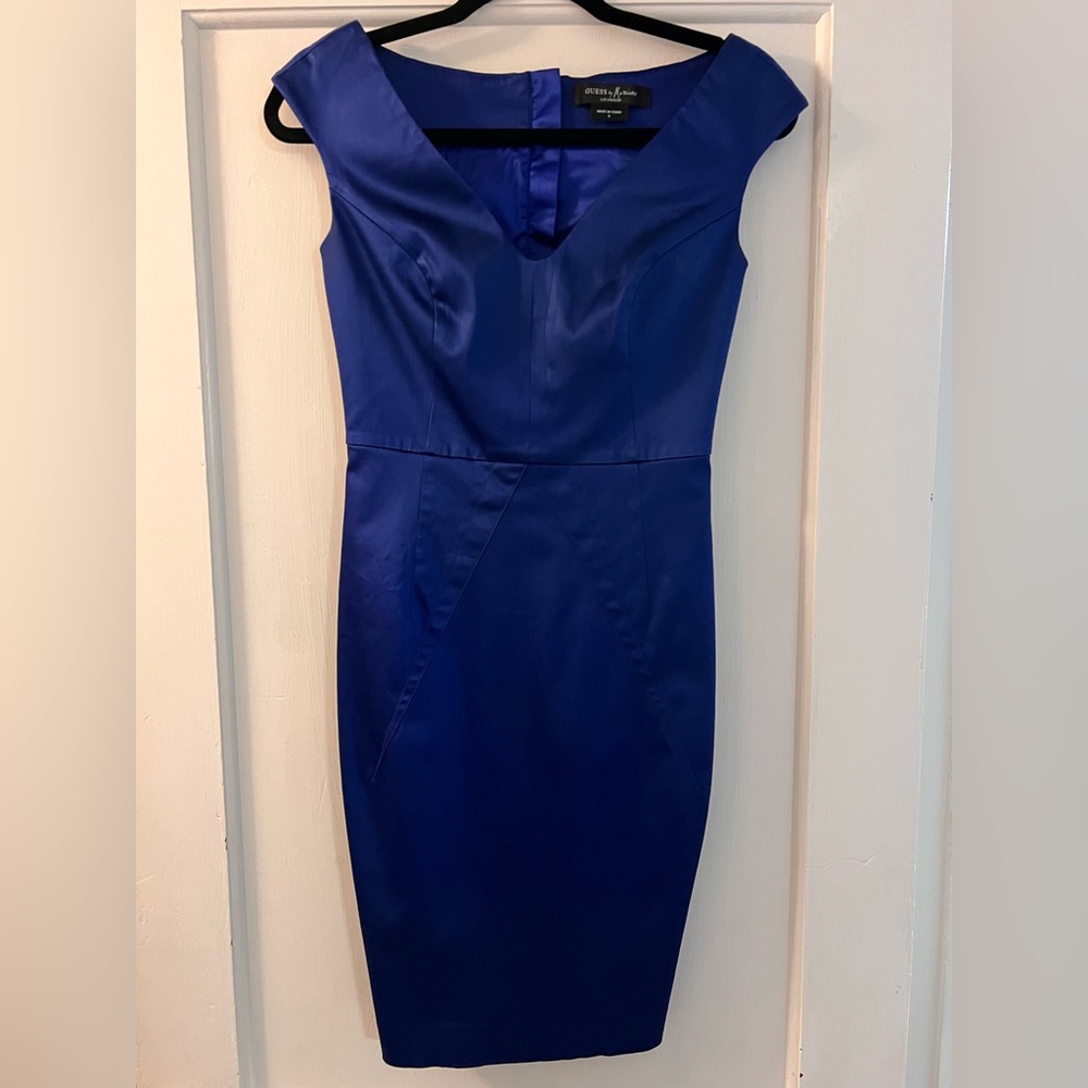 Guess Royal Blue Mini Dress